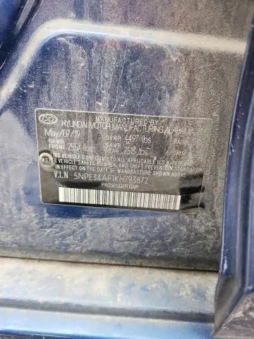 2019 HYUNDAI SONATA SEL  