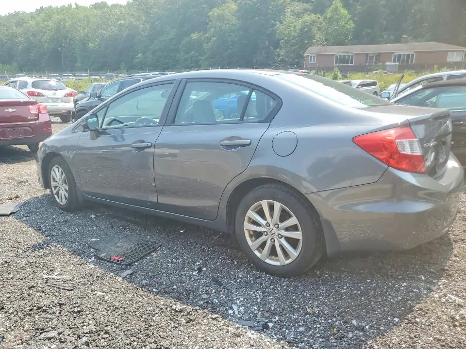 2012 HONDA CIVIC EXL  
