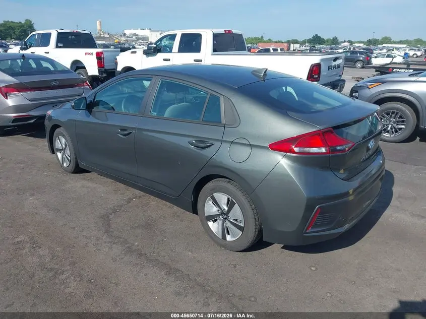 2021 HYUNDAI IONIQ HYBRID BLUE