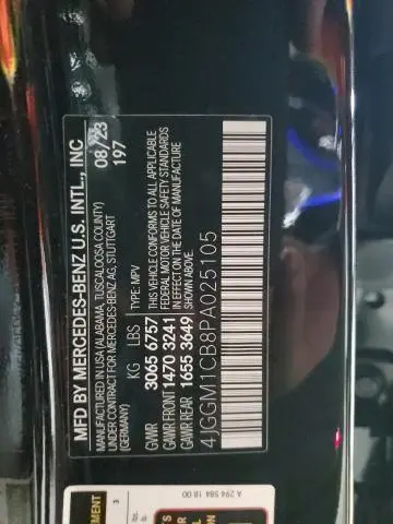 2023 MERCEDES-BENZ EQE SUV 350 4MATIC  