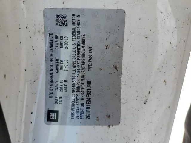 2015 CHEVROLET CAMARO LS  