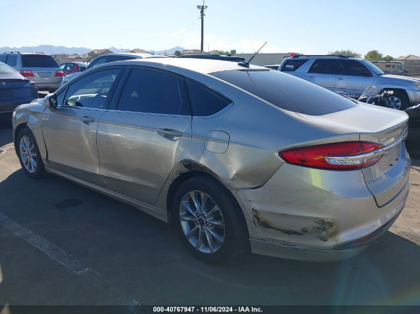 2017 FORD FUSION HYBRID SE