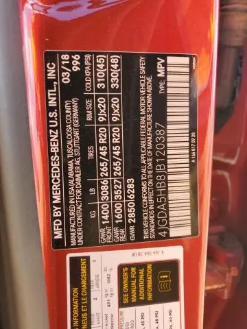 2018 MERCEDES-BENZ GLE 350 4MATIC  