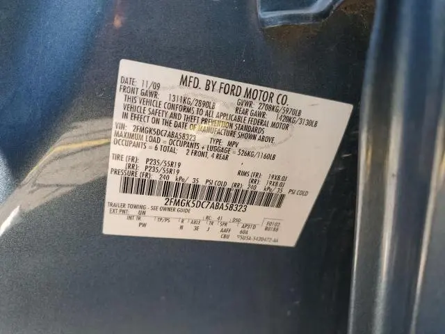 2010 FORD FLEX LIMITED  