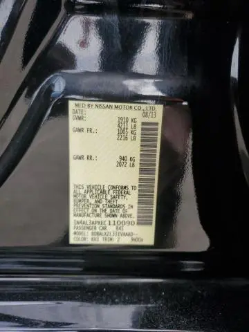 2014 NISSAN ALTIMA 2.5