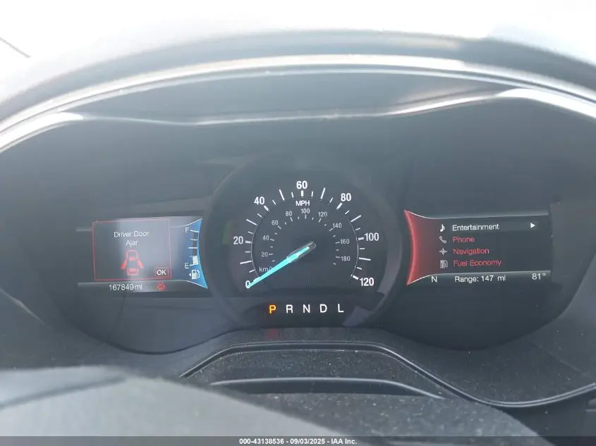 2019 FORD FUSION HYBRID SE