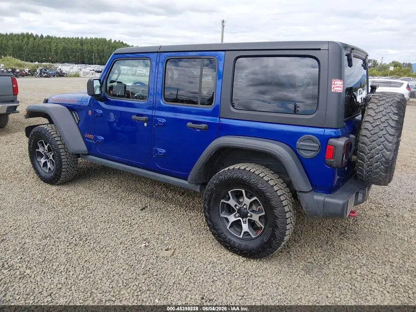 2020 JEEP WRANGLER UNLIMITED RUBICON 4X4