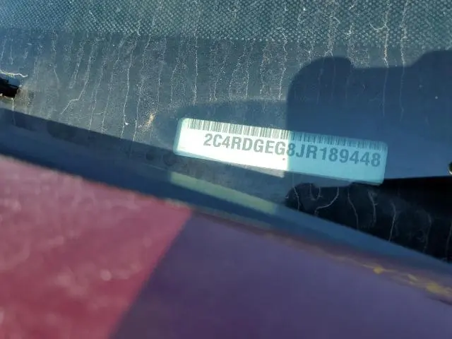 2018 DODGE GRAND CARAVAN GT  