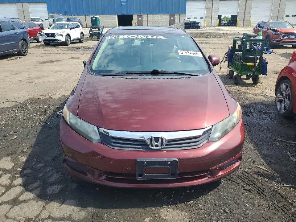 2012 HONDA CIVIC EX  