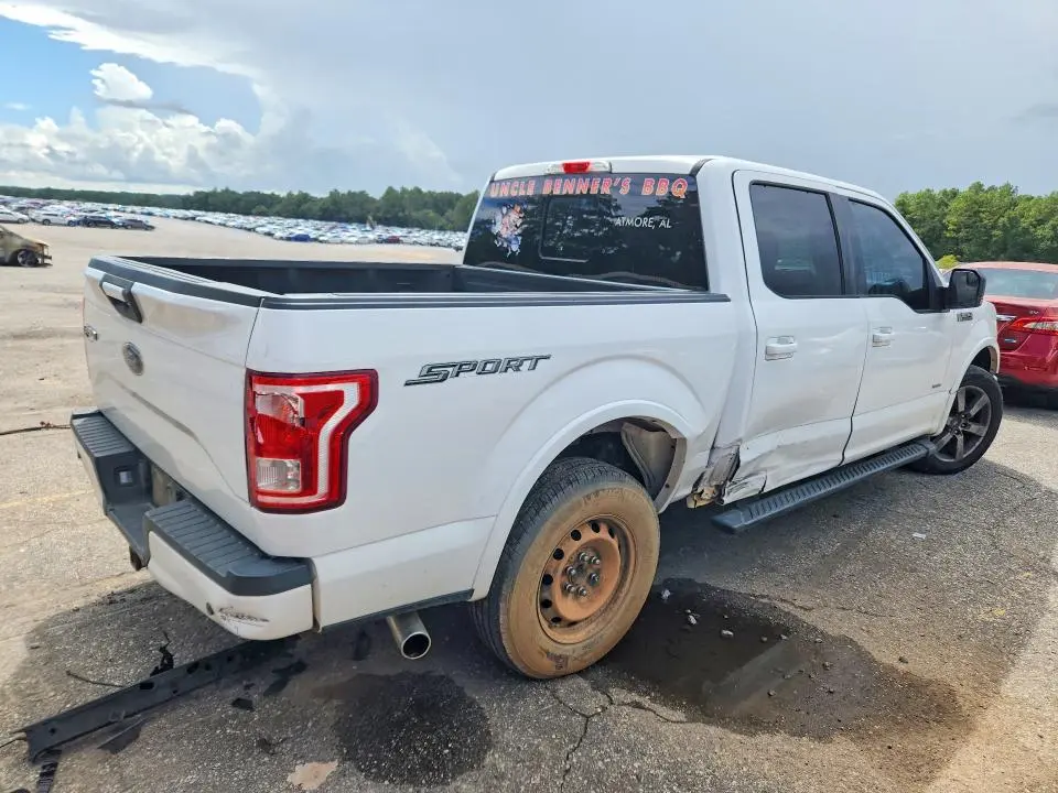 2016 FORD F150 SUPERCREW  