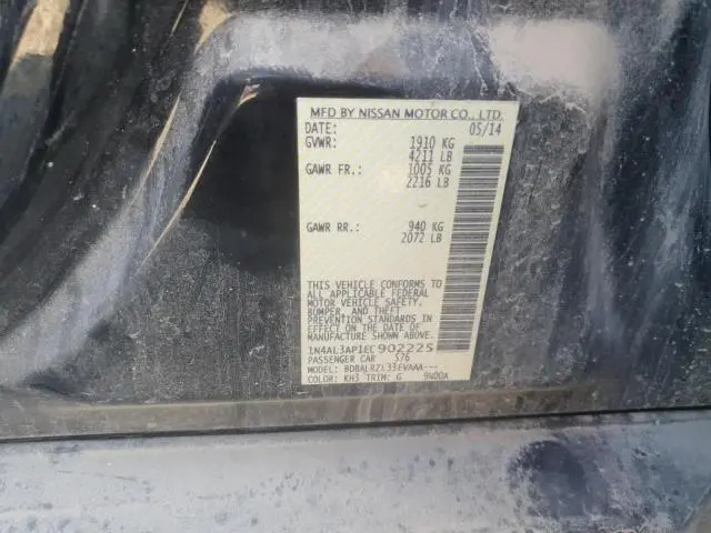 2014 NISSAN ALTIMA 2.5  