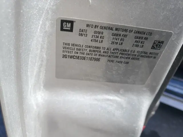 2014 CHEVROLET IMPALA LIMITED LTZ  