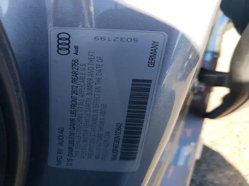 2016 AUDI A6 PREMIUM PLUS  