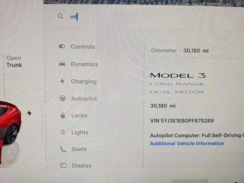 2023 TESLA MODEL 3   