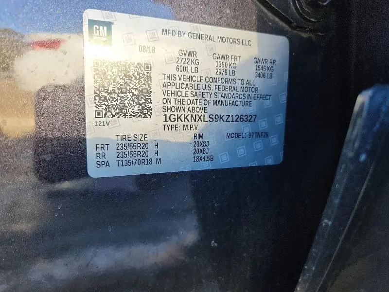 2019 GMC ACADIA DENALI  