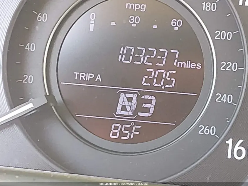 2017 HONDA ACCORD EX-L V6