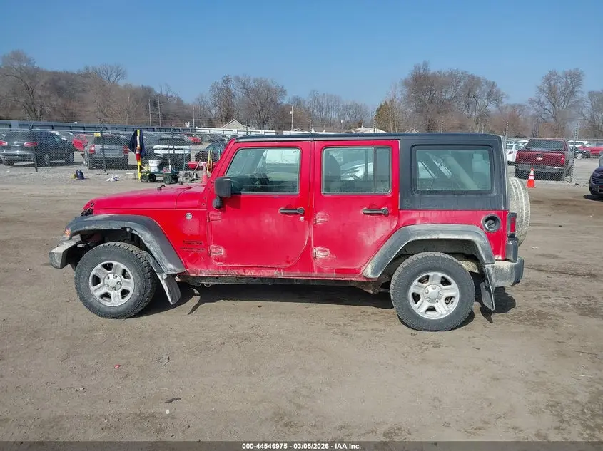 2016 JEEP WRANGLER UNLIMITED SPORT RHD