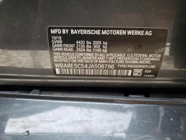 2018 BMW 328 D