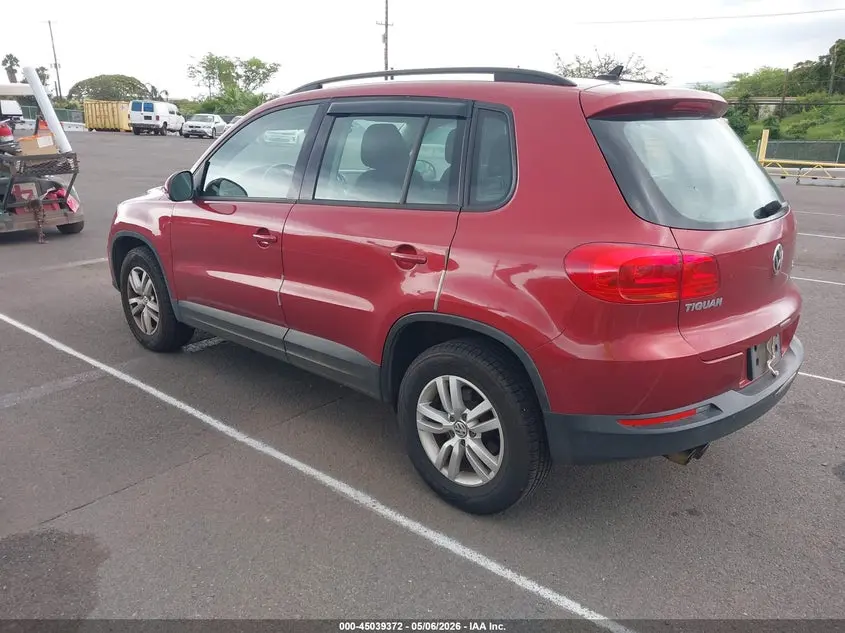 2015 VOLKSWAGEN TIGUAN S