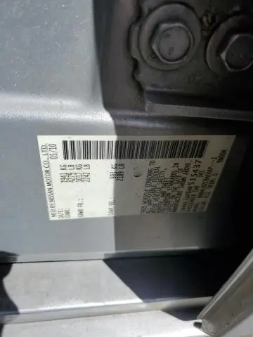 2010 NISSAN ALTIMA BASE  