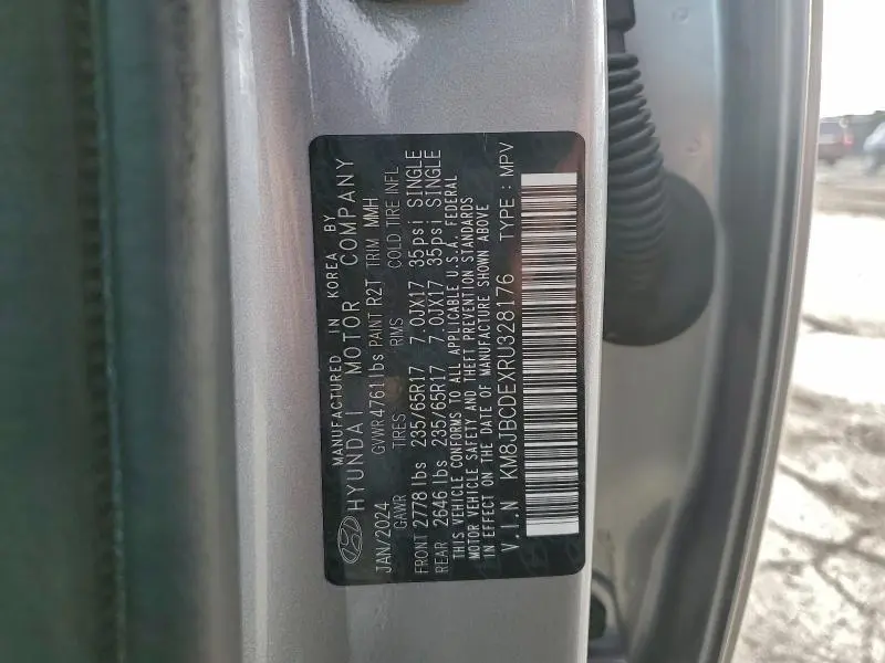 2024 HYUNDAI TUCSON SEL  