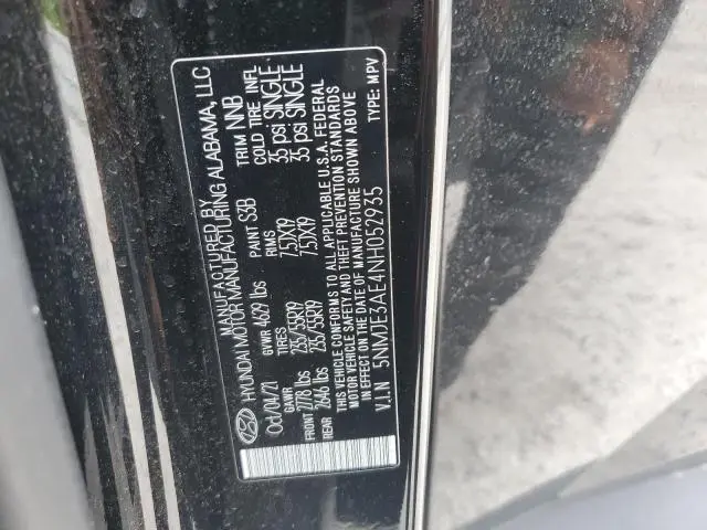 2022 HYUNDAI TUCSON LIMITED  