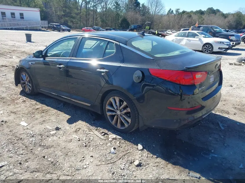 2014 KIA OPTIMA SXL TURBO