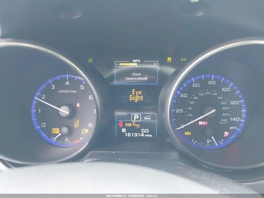 2017 SUBARU OUTBACK 2.5I LIMITED