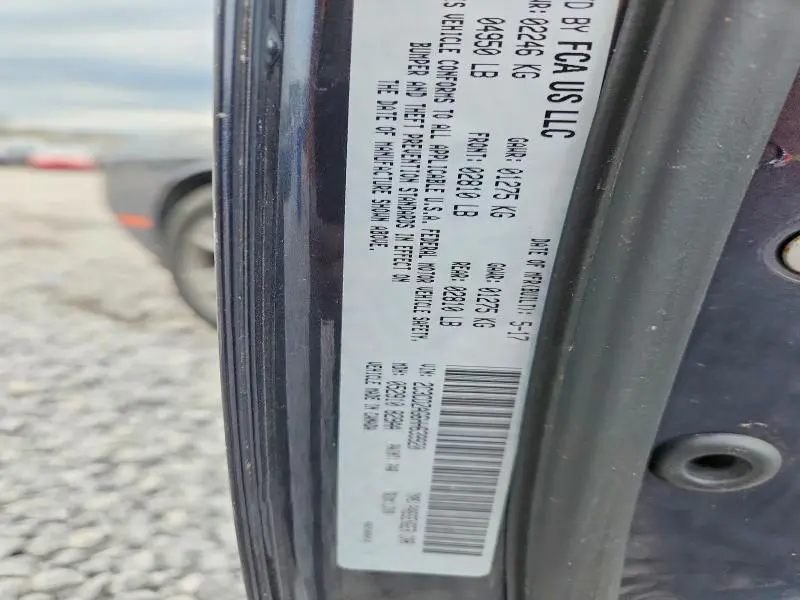 2017 DODGE CHALLENGER SXT  