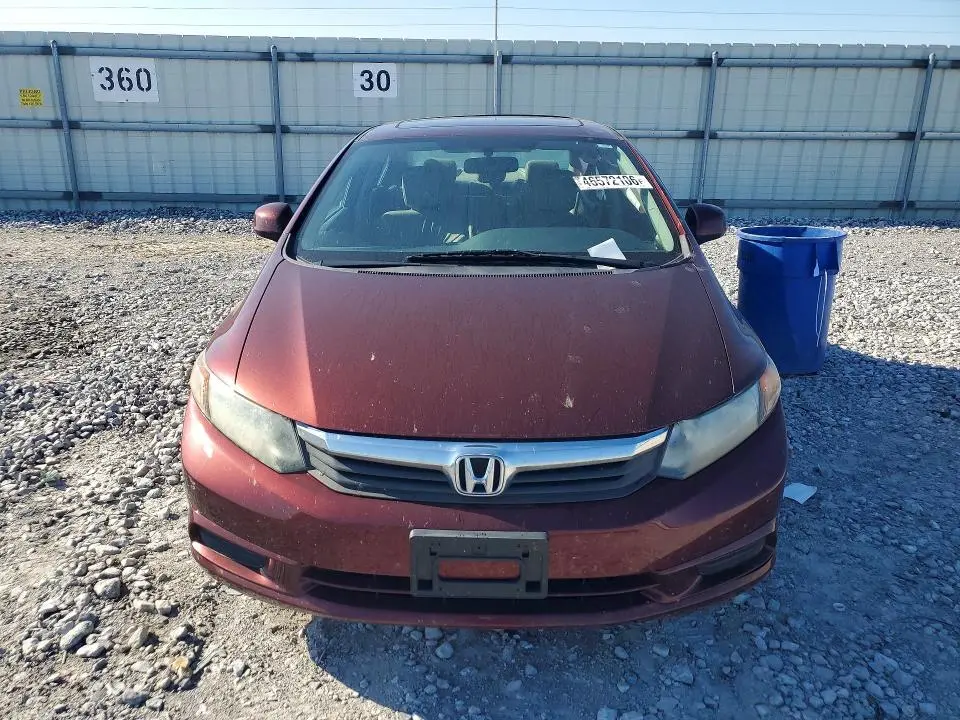 2012 HONDA CIVIC EXL  