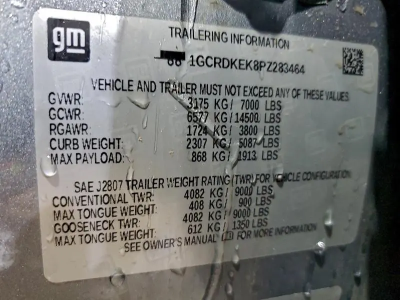 2023 CHEVROLET SILVERADO K1500 LT-L  