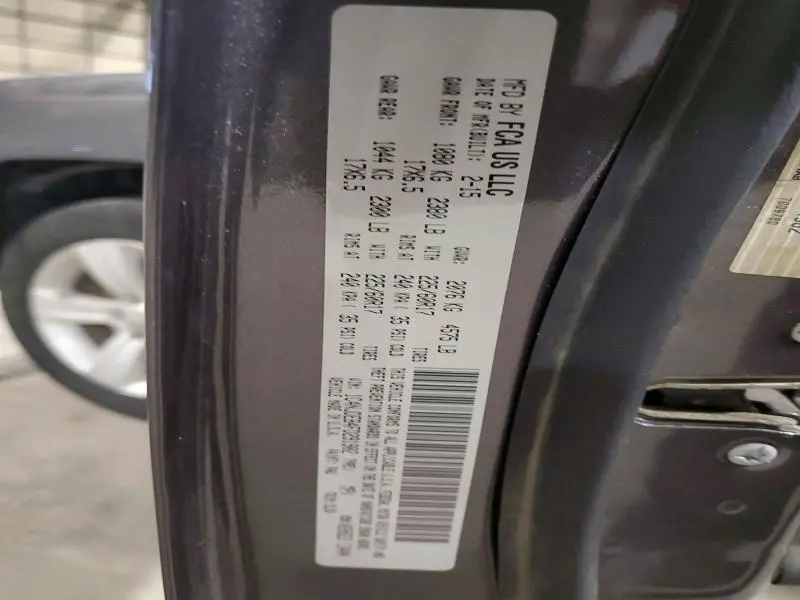 2015 JEEP COMPASS LATITUDE  