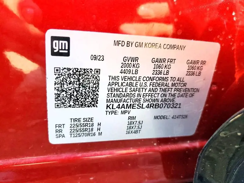 2024 BUICK ENCORE GX SPORT TOURING  