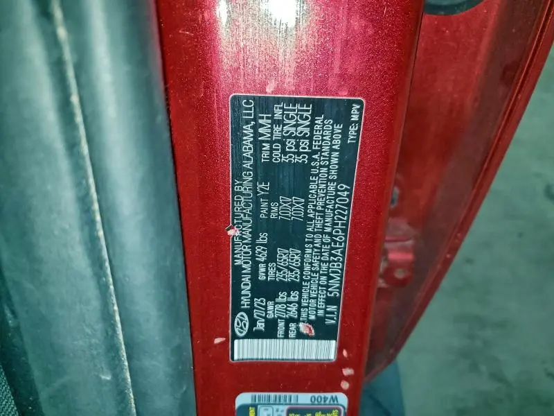 2023 HYUNDAI TUCSON SEL  