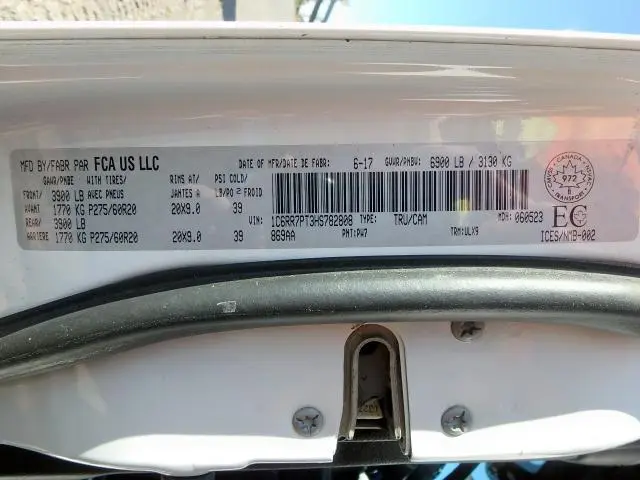 2017 RAM 1500 LONGHORN