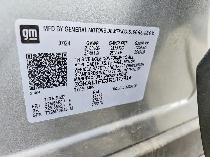 2024 GMC TERRAIN SLE  