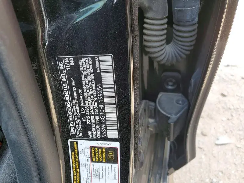 2017 MERCEDES-BENZ C 63 AMG  