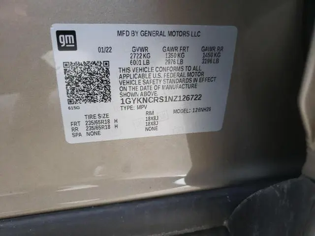 2022 CADILLAC XT5 PREMIUM LUXURY  