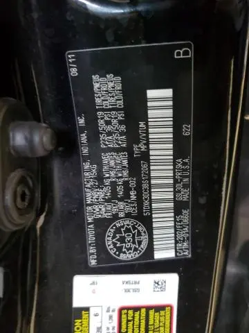 2011 TOYOTA SIENNA SPORT  