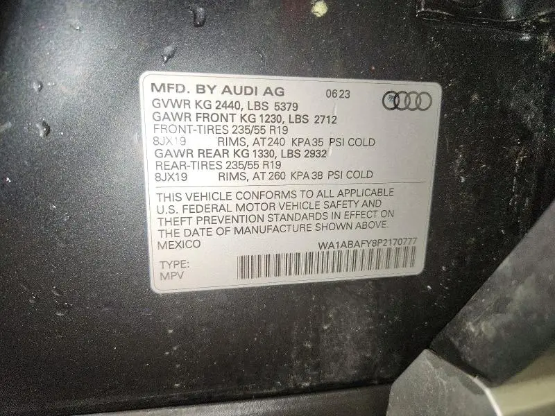2023 AUDI Q5 PREMIUM 40  