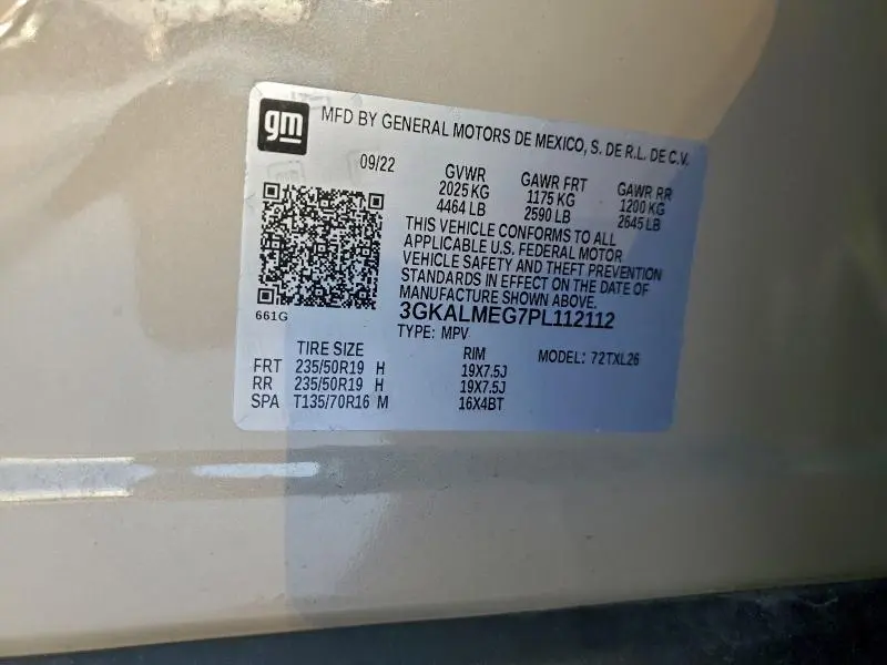 2023 GMC TERRAIN SLE  