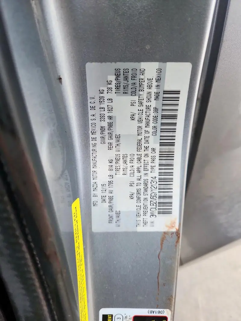 2016 TOYOTA SCION IA   