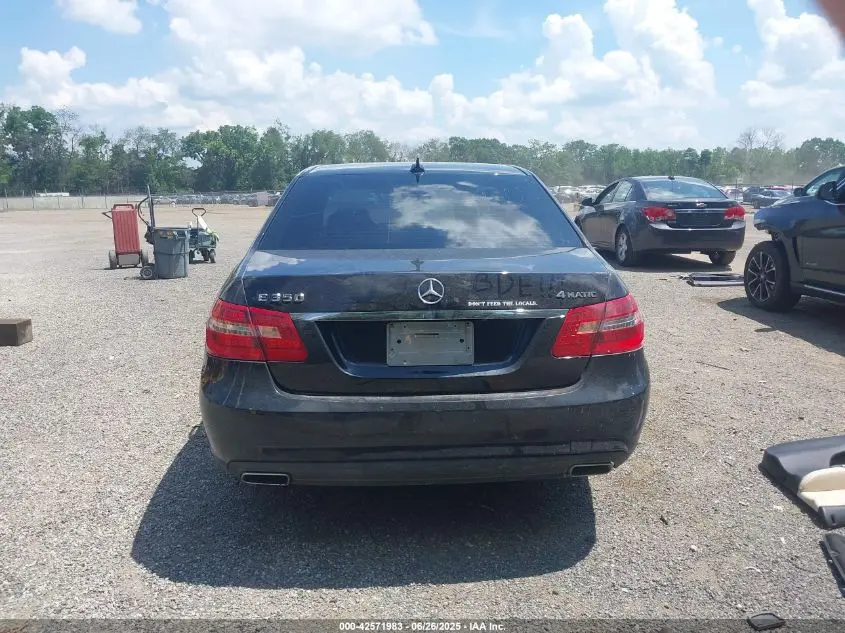 2012 MERCEDES-BENZ E 350 4MATIC