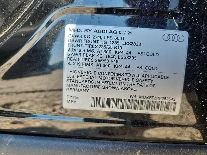 2024 AUDI Q4 E-TRON PRESTIGE  