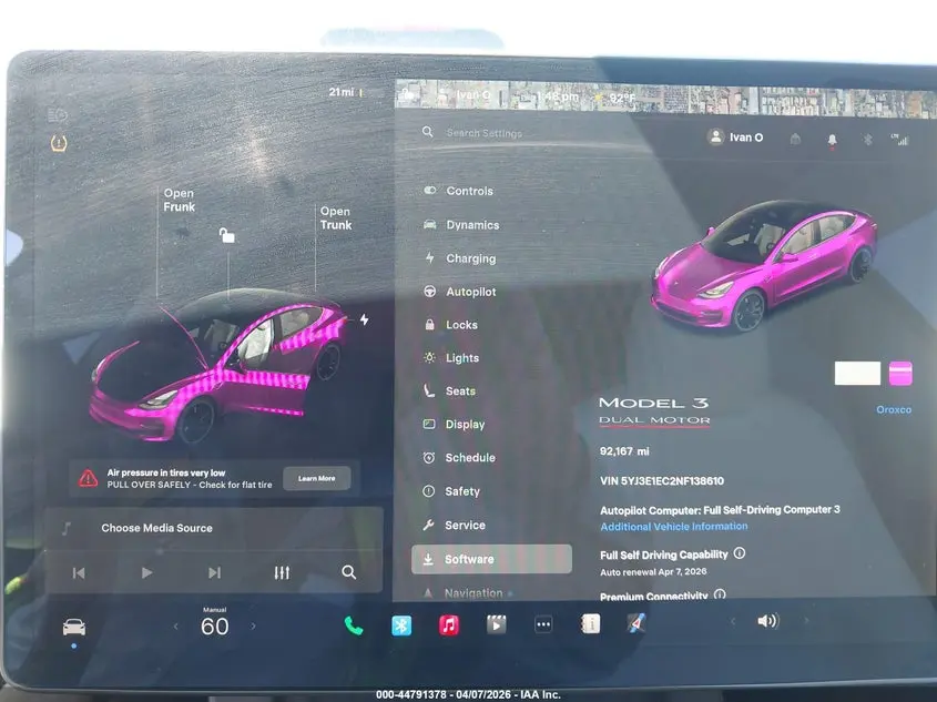 2022 TESLA MODEL 3 PERFORMANCE DUAL MOTOR ALL-WHEEL DRIVE