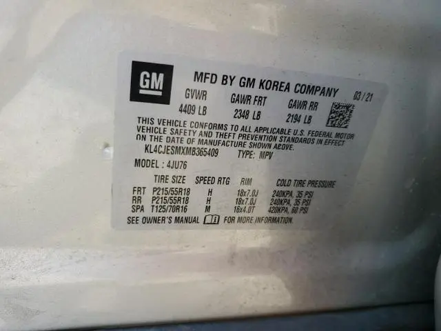 2021 BUICK ENCORE PREFERRED  