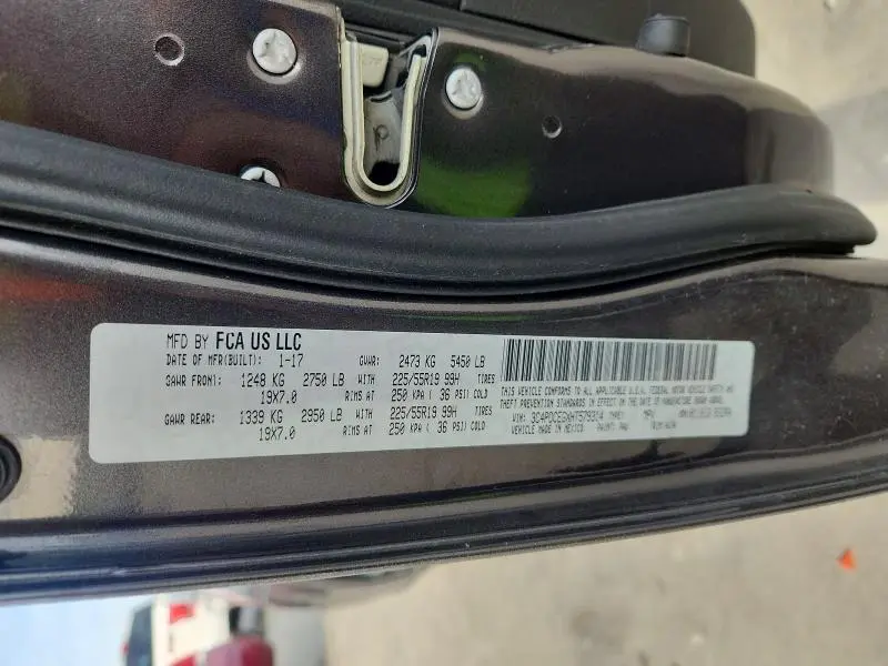 2017 DODGE JOURNEY GT  