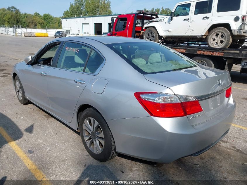 2013 HONDA ACCORD LX