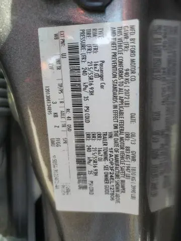 2014 FORD FOCUS SE  