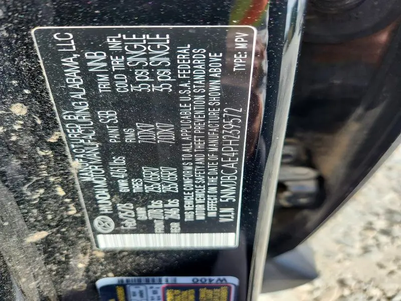 2023 HYUNDAI TUCSON SEL  